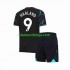 Camisola Manchester City Erling Haaland 9 Criança Equipamento Terceiro 2023-2024 Manga Curta